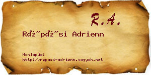Répási Adrienn névjegykártya